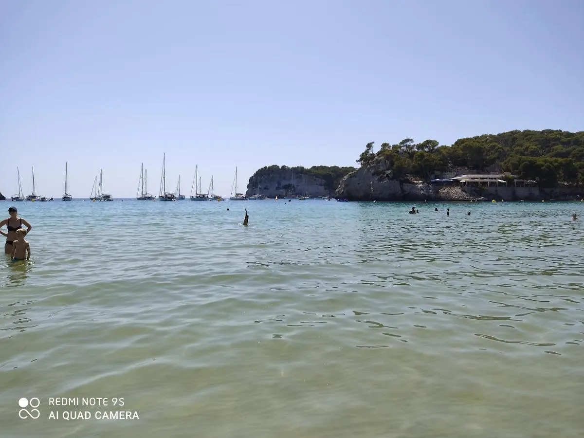 Menorca Cala Galdanaアパートメント スペイン